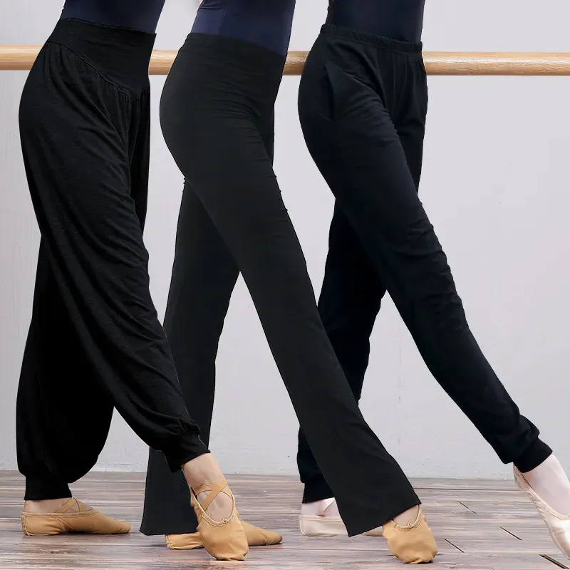 Completo da yoga Pantaloni sportivi da corsa Donna Fitness Legging Danza Vita alta elasticizzato Slim Balletto da donna 231005