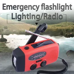 Flashlights Torches Jujingyang Multi-functional Emergency LED Solar Power Hand USB Rechargeable Radio