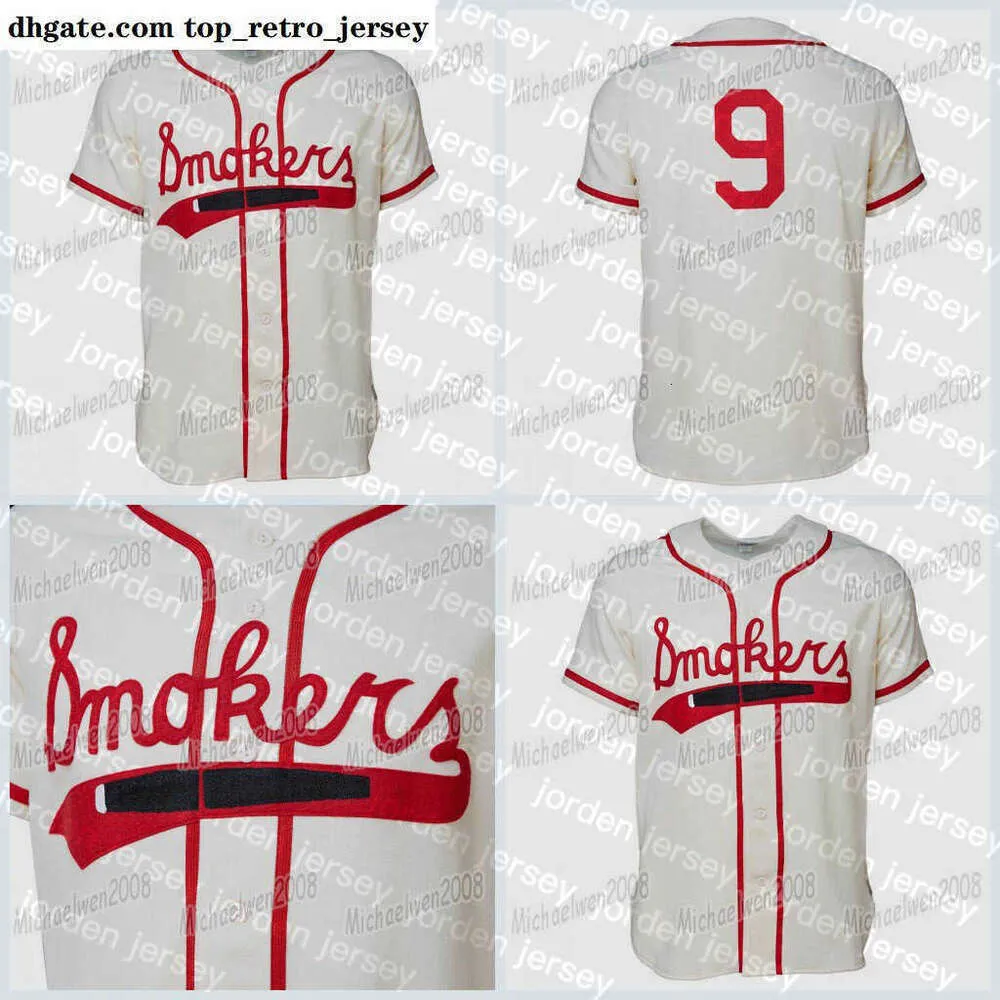 NOUVEAU Collège porte hommes femmes jeunes Tampa Smokers 1951 maillot domicile 100% broderie cousue maillots de baseball vintage personnalisés n'importe quel Nam