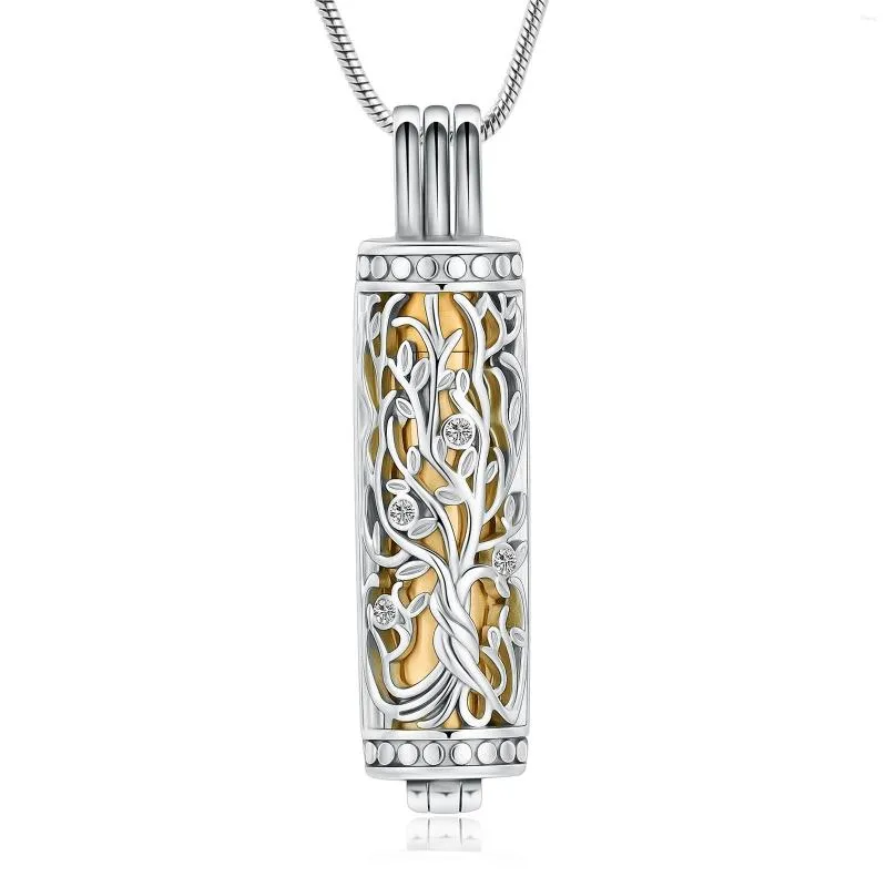 Necklace with on sale ashes holder