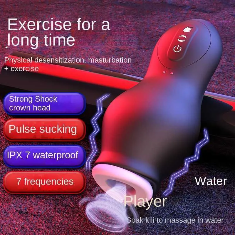 sex massager 2023 Automatic Male Masturbator Vibration Blowjob Dragon Suction Trainer SexTooys For Toys