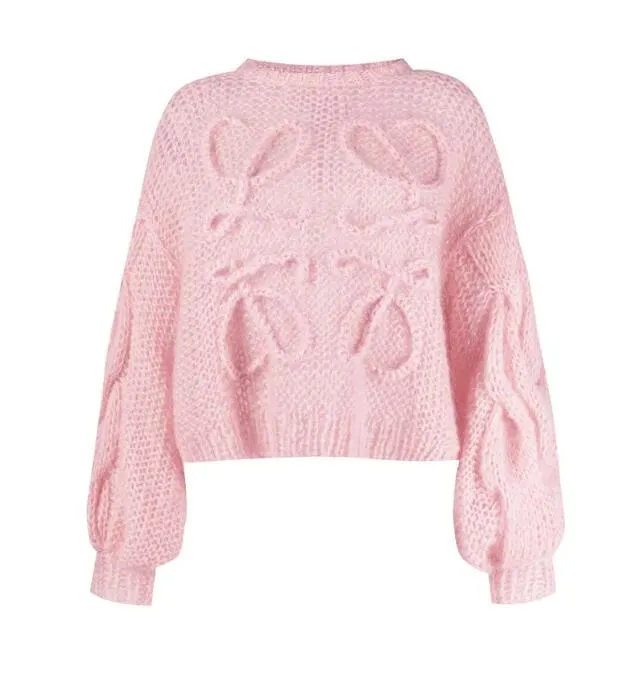 Maglione Da Maglia A Strisce Arcobaleno Femminile Con Modello Di