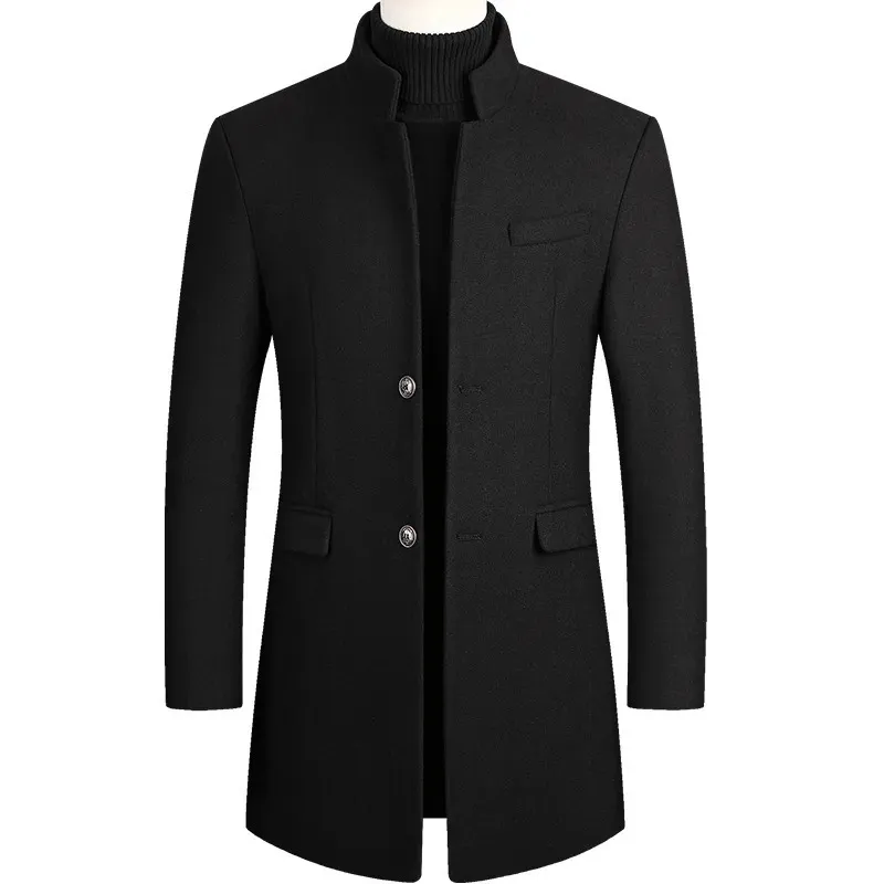 Manteau Trench Long Femme Coupe-vent Imperméable - Veste Longue Style Pardessus, Pour Extérieur, Grande Taille