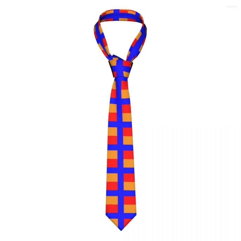 Bow Ties Mens Tie Flag maigre classique des ourlets Hemshin Necclues Collier étroit Slim Casual Accessoires Cadeau