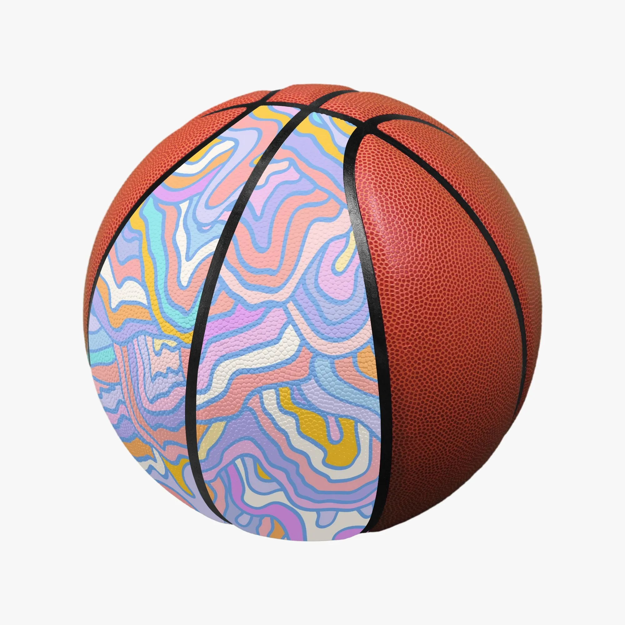 custom Basketball diy Basketball Adolescents men women youth children outdoor sports Basketball game team training equipment Factory direct sales ST1-14