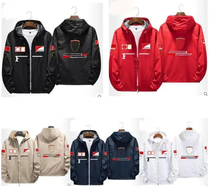 F1 Lässige langärmelige winddichte Jacke, Angriffsanzug, Rennanzug-Oberteil