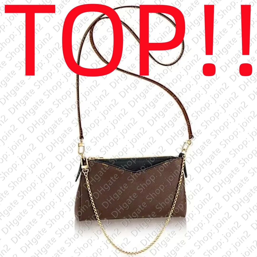 TOPP. M41639 Pallas Clutch M41638 Lady Designer Handväska Purse Hobo Satchel Tote Chain Shoulder Cross Body Crossbody Bag Pochette Accessoires