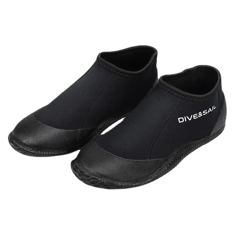 Scarpe da scoglio 3MM Neoprene Scuba Diving Stivali Scarpe da scoglio Vulcanizzazione Inverno A prova di freddo Alte superiori Calde Pinne Scarpe da pesca subacquea 231006