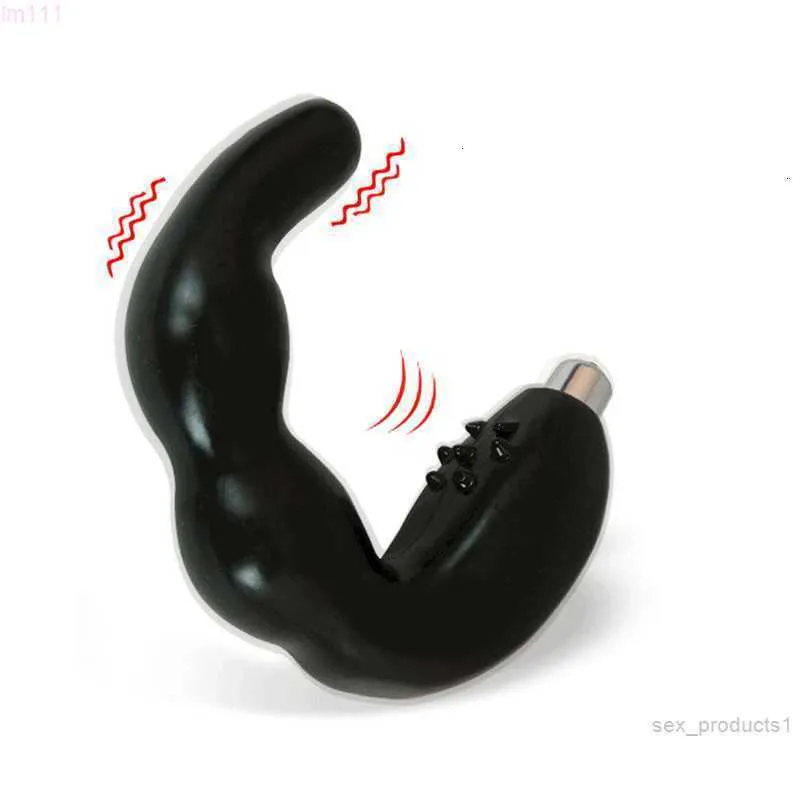 Vattentät analsexleksak Prostatamassage G-Spot Masturbators Stick Unisex Silicone Dildo Vibrator Sexiga produkter för Menrpkq