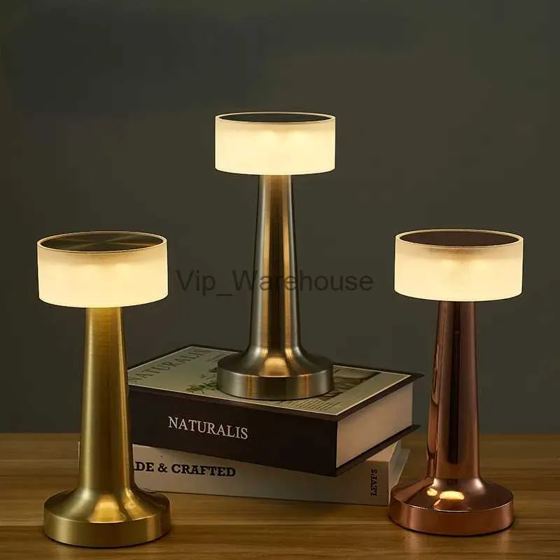 Lampes de table Barre de LED lampe de Table barre/café/Restaurant décor de bureau veilleuse Rechargeable capteur tactile sans fil chambre lampe de lecture 2022 YQ231006