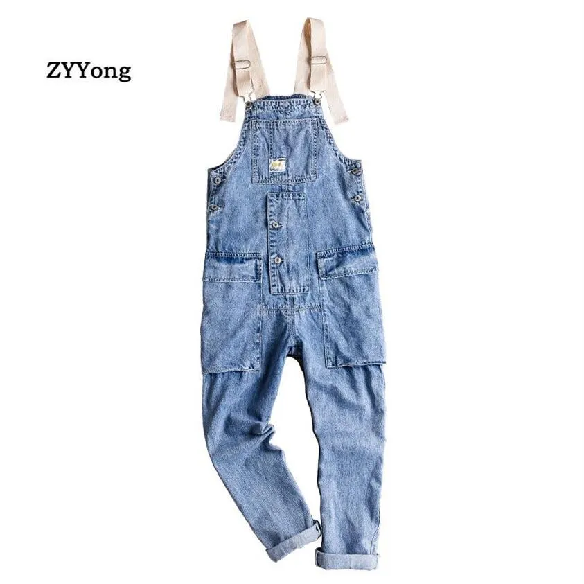 Jeans salopette uomo clearance