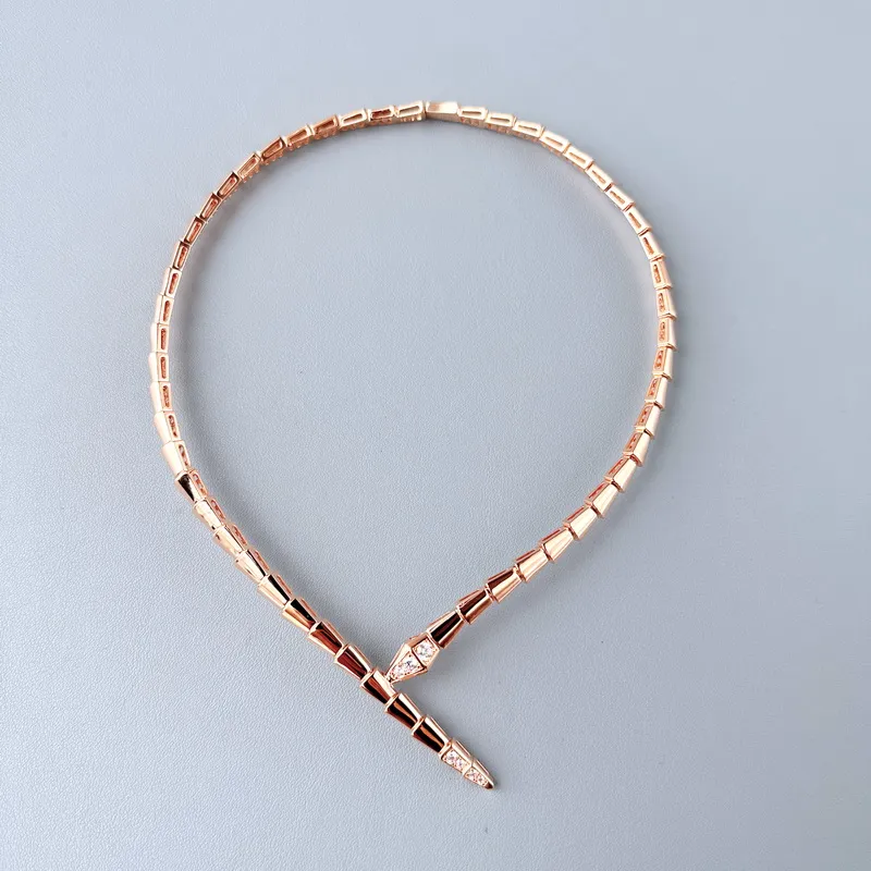 DHgate.com:Rose Gold Snake Jewelry Set for Women - Diamond