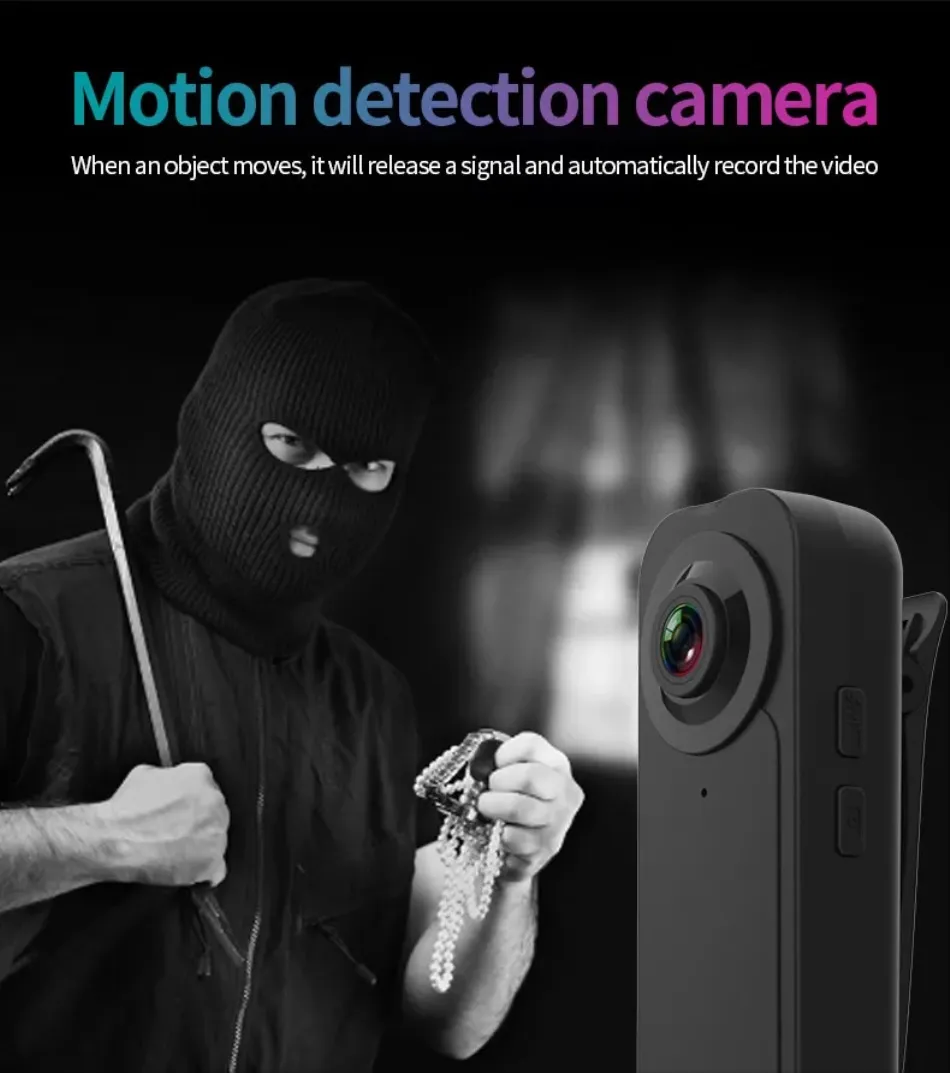 A18 Mini Camera Digital Magnetic Back Clip 1080P Loop... From Ihammi ...