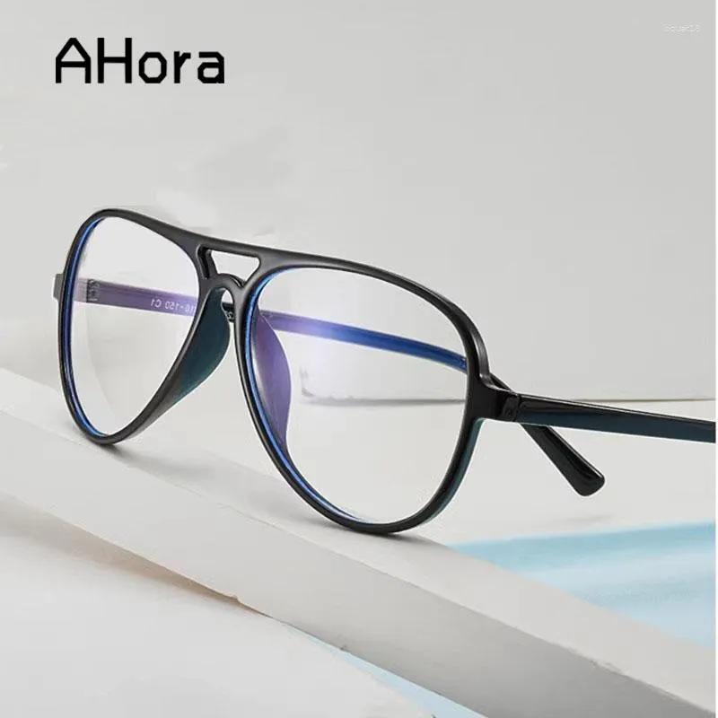 サングラスAhora Ultralight Pilot Leading Glasses Womenmen Double Beam Blocking Blue Light Perbyopia Eyeglasses Ieawear 1.0 ... 3.5
