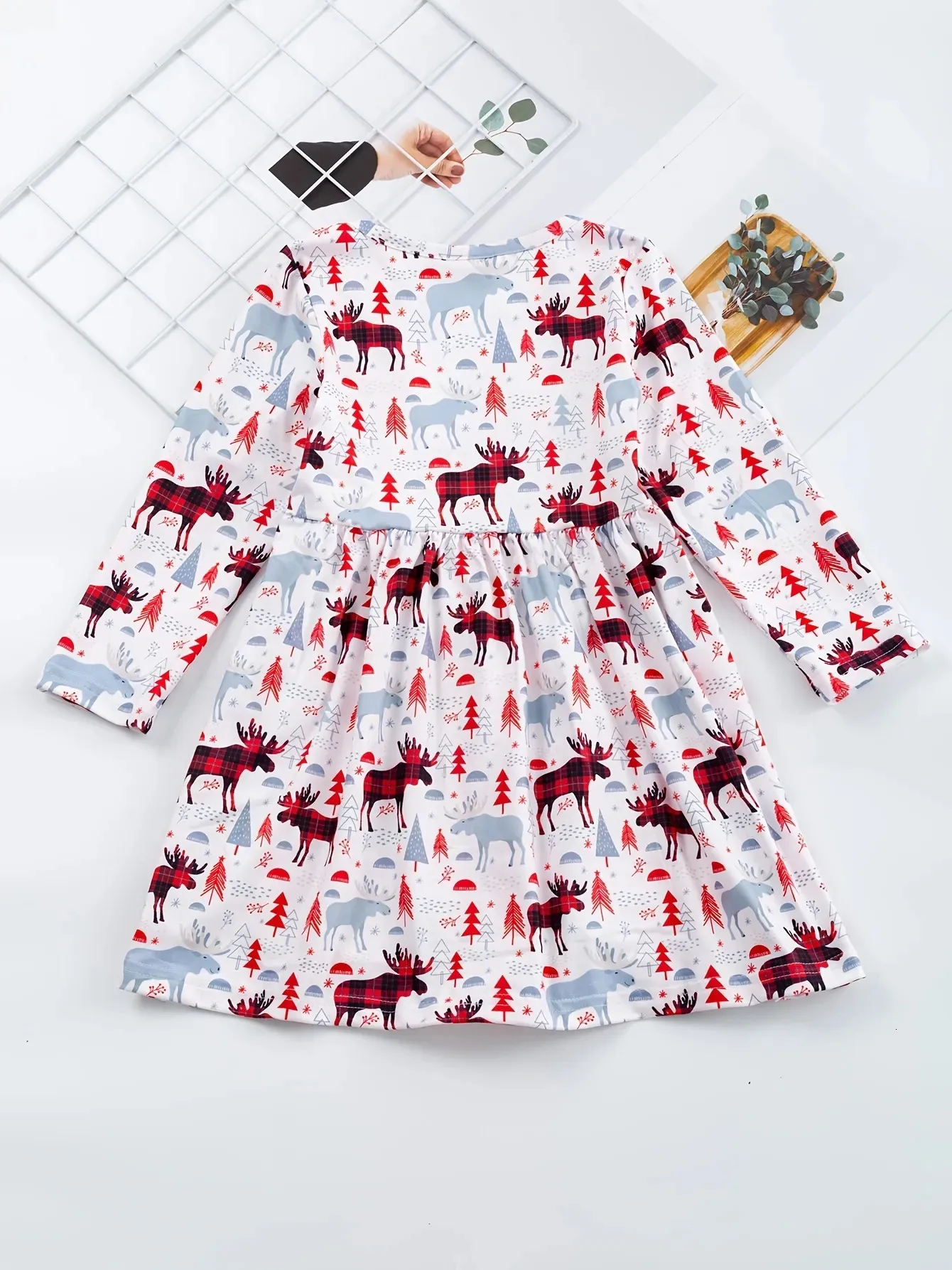 white christmas dresses Christmas Faves Tutu Dress – Mia Belle Girls main image 0