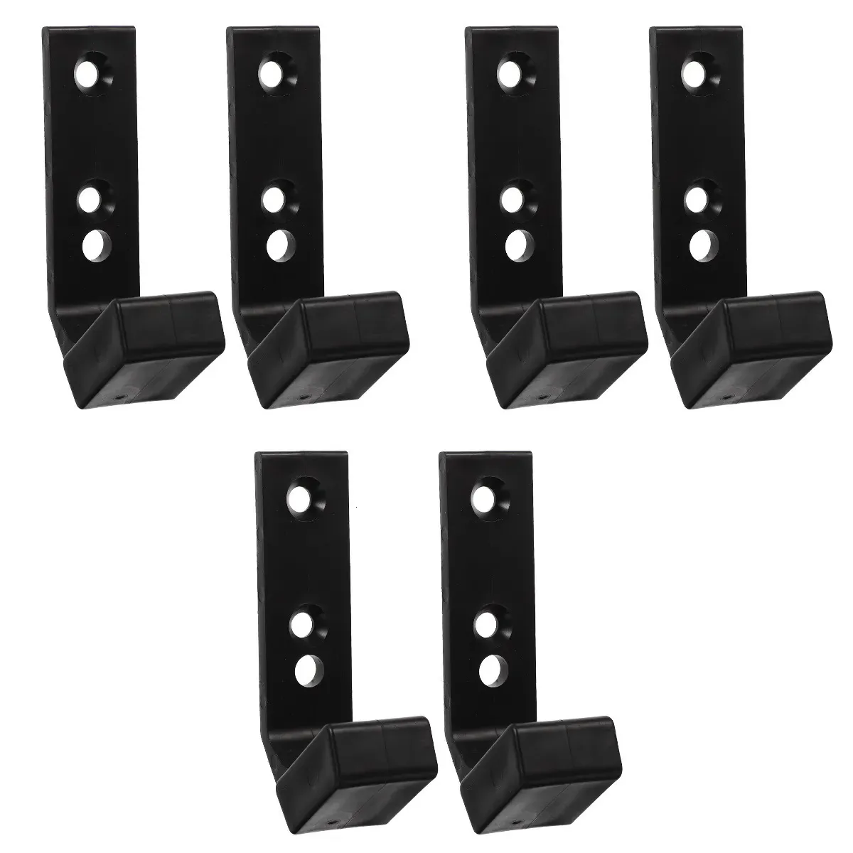 Hand Grips 6 Pcs Shelving Brackets Barbell Stand Gym Dumbbell Wall Mounted Storage Holder Rod Household Fitness 231007