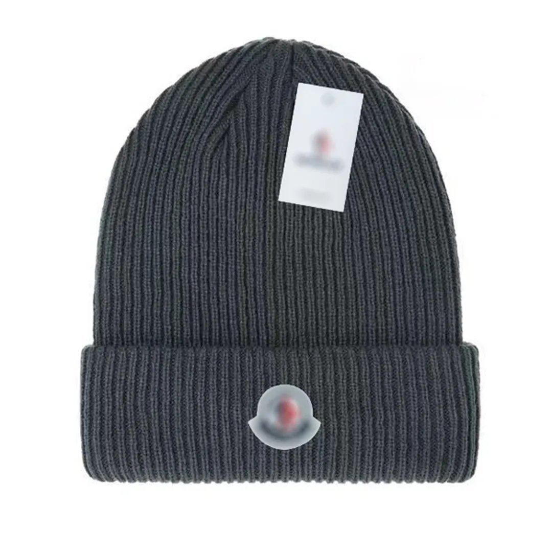 Mützen Beanie/Totenkopfkappen Designer Beanie Man Beanie Hat Mea Culpa Woolen Winter Hat Rabbit Hair White Grey Black Pink Red Thickened Class