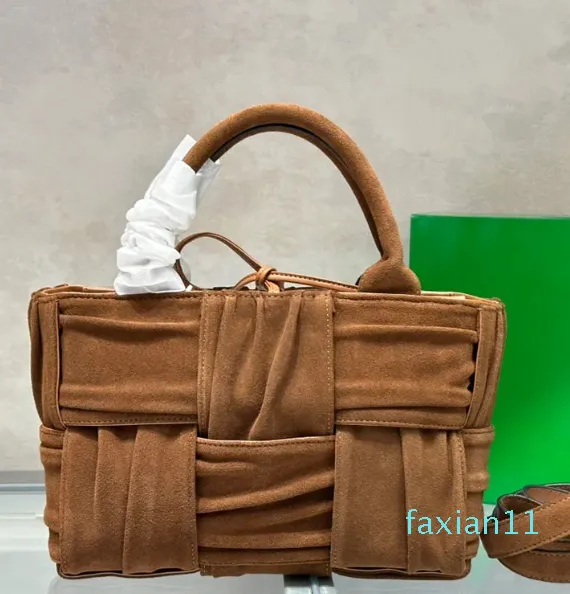 Intreccio boodschappentas geplooide kalfsleer designertas dames handtas composiet tas interieur clutch zak met rits lederen string gehaakte portemonnee