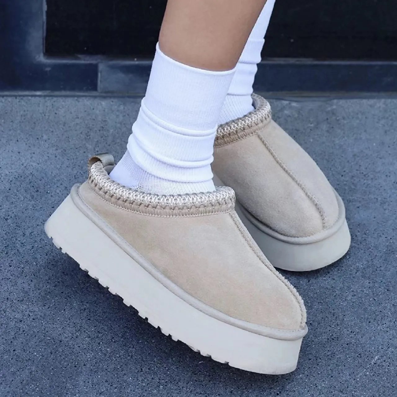 Ash fur boots deals
