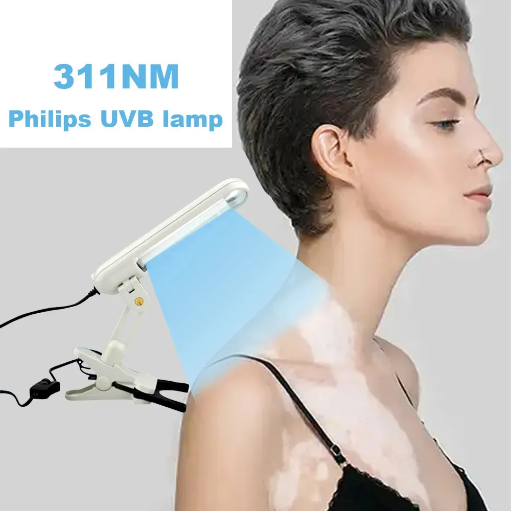 Face Care Devices Uvb Potherapy Narrow 311nm Uv Lamp Light Therapy Psoriasis For Vitiligo 231007