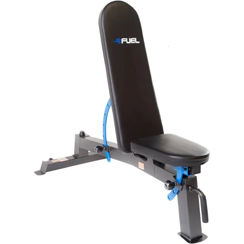 Banc de musculation réglable FID Fuel Pureformance pour entraîneurs abdominaux de base, capacité de 500 lb, équipement de gymnastique, banc de fitness pour la maison 231007