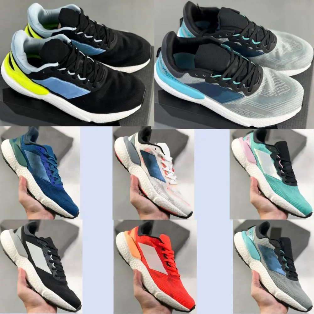 Solarboosts 5 Popcorn Pure Boost Running Shoes Mens Womens Mesh LEP12 Heat Rdy White Green Blue Red Black Grey Casual Sports Sneakers GW1962 HP5673 IE0407