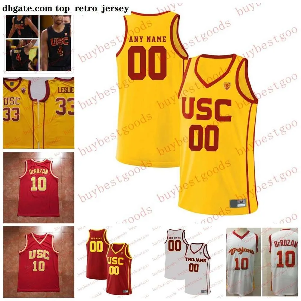 USC Trojans Basketball Jersey: Custom Stitched NCAA College Team