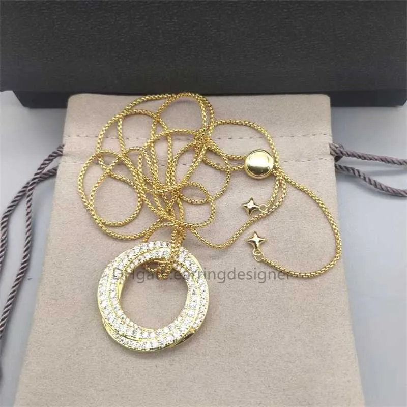 Necklace Quality Necklaces Chain Jewlery Designer High for Sweater Women Luxury 90cm Wholesale Gift Free fashion Shipping DF7X