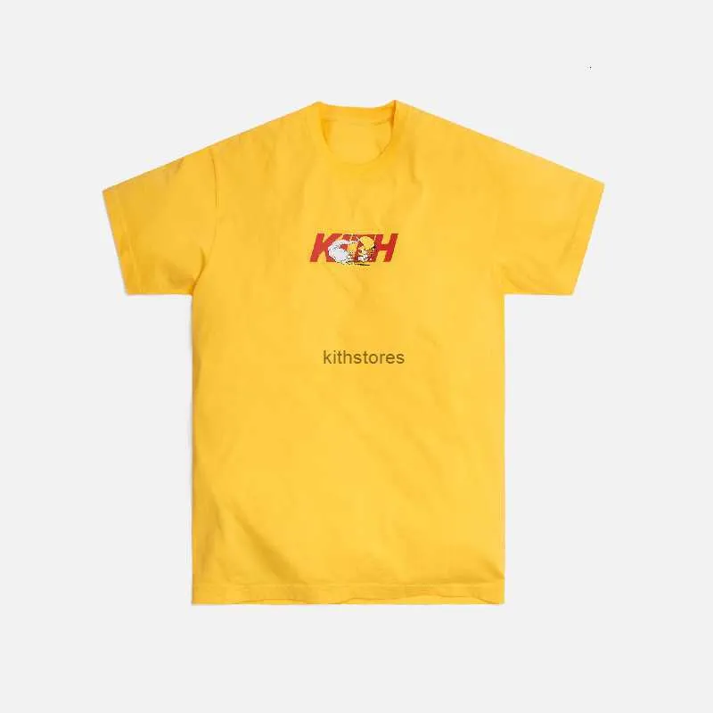 Abbigliamento da uomo di moda VV Nuovo girocollo Gioventù Popolare manica corta KITH Co marchio UNES SPEEDY Anime Jck T-shirt