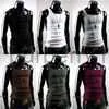 Wholesale-Cool Mens Singlet Tank Tops Vest Slim Fitted Gym Sports Sleeveless T Shirt