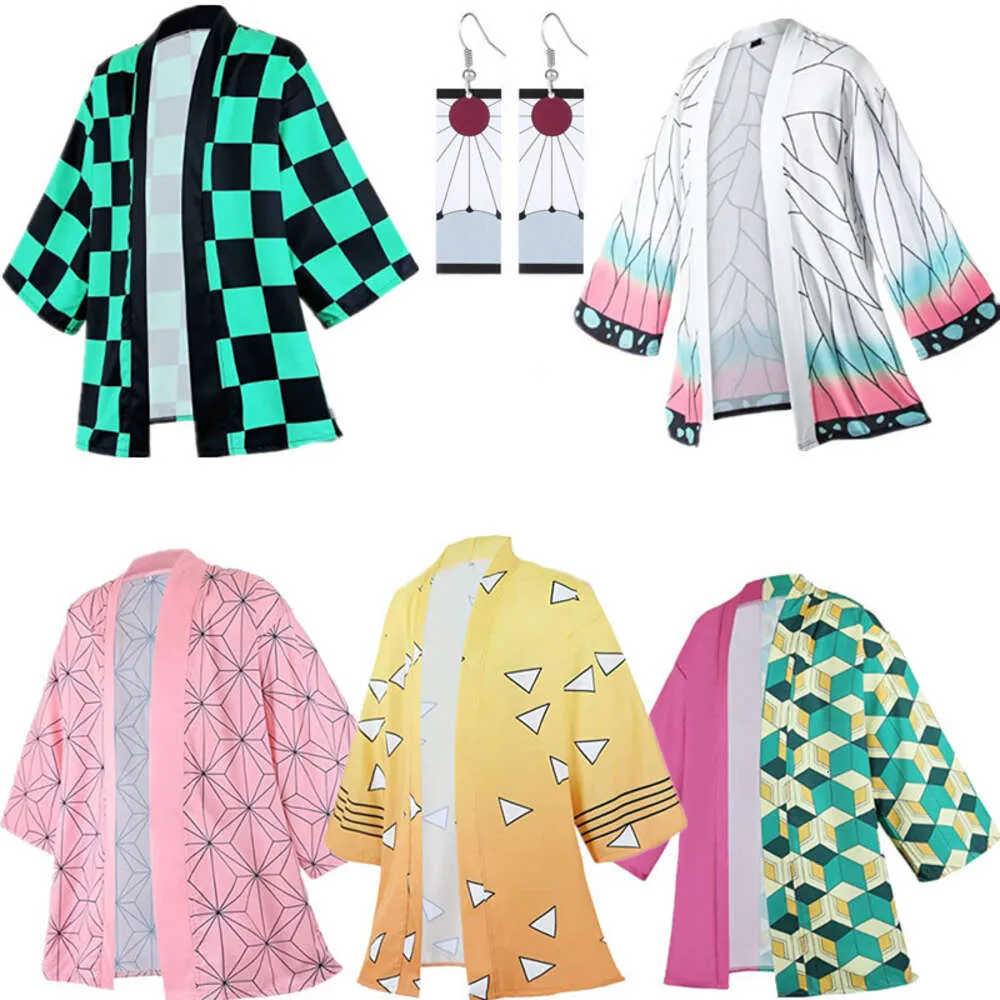 Démon Shinobu Kochou Cosplay - Costume Femme Et Enfant - Kimono Anime Kamado - Halloween Et Soirée Thème