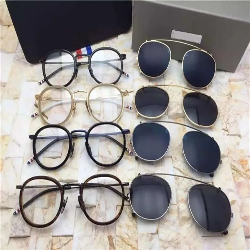 Solglasögon ramar TB-710 Plankramglasögon ram återställer gamla sätt oculos de grau män och kvinnor myopia glasögon ram269o