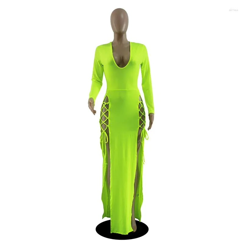 green emerald velvet dress La Femme Dress 32441