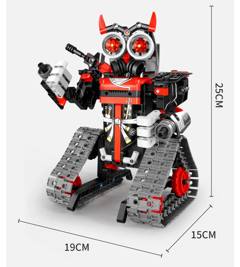 Robot Transform RC/Voiture Électrique Robot Destroyer Modèle Kit Build  Block 3IN1 Android Auto Figure Transformer Robots Multifonction Vaccum Robot  Enfant Cadeau De Noël Du 51,52 €