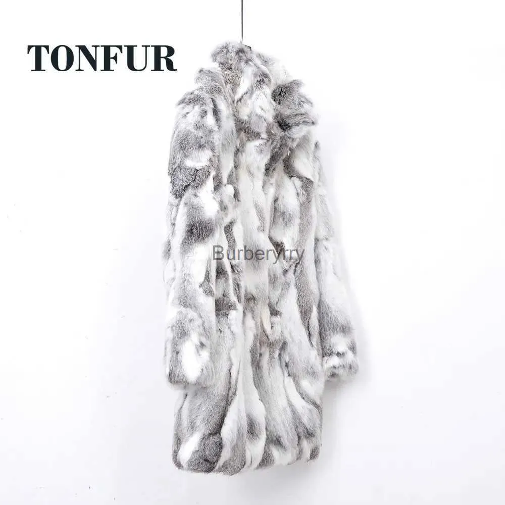 Women's Fur Faux Fur New Arrival Standard Collar Vintage Customize Real Whole Rabbit Fur Coat For Women Fe M-5XL Mandarin Collar Jacket WSR257L231007