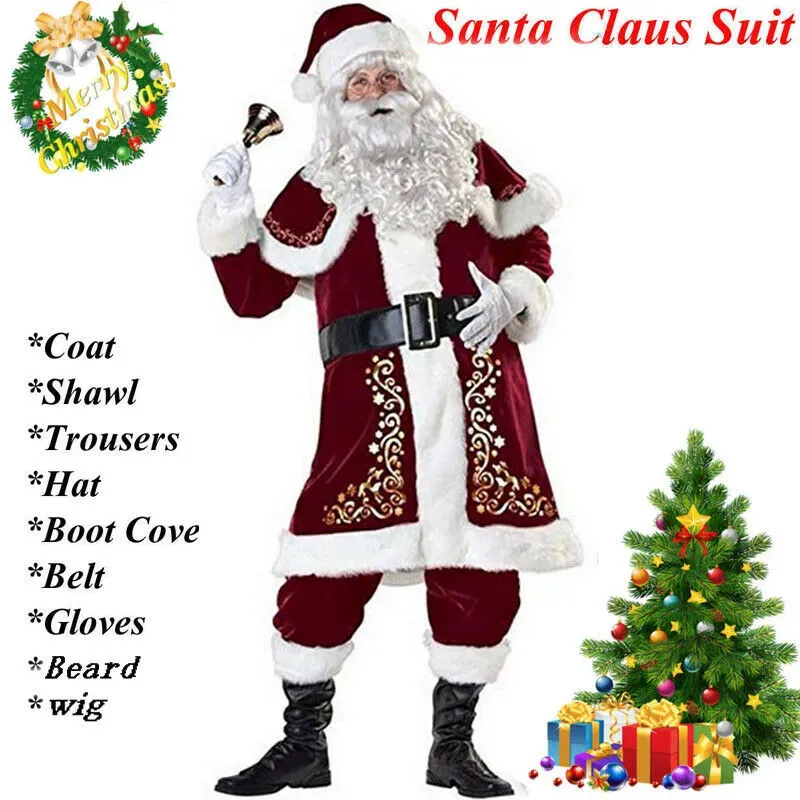 Deluxe Santa Suit: High Quality Santa Costume Velvet... From Kong08 ...