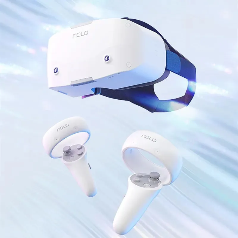 نظارات ثلاثية الأبعاد Nolo Sonic All in One Virtual Virtual Advanced VR Game Headset Real 4K HD IMAX Display Pround