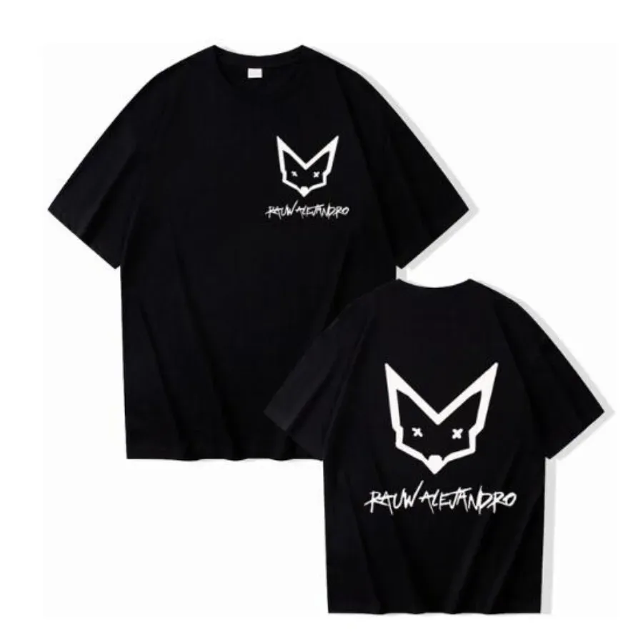 T-shirt Homme mode Rauw Alejandro drôle T-shirt hommes été décontracté Homme T-shirt Hipster Hip-hop T-shirt Homme Streetwear