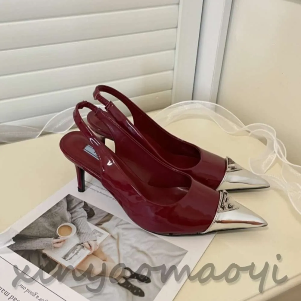 2023ss elbise ayakkabıları sandaletler saten sivri slingbacks bowtie pompaları kristal-sünerçü yüksek topuklu ayakkabı 7cm kadın lüks tasarımcı partisi düğün ayakkabıları