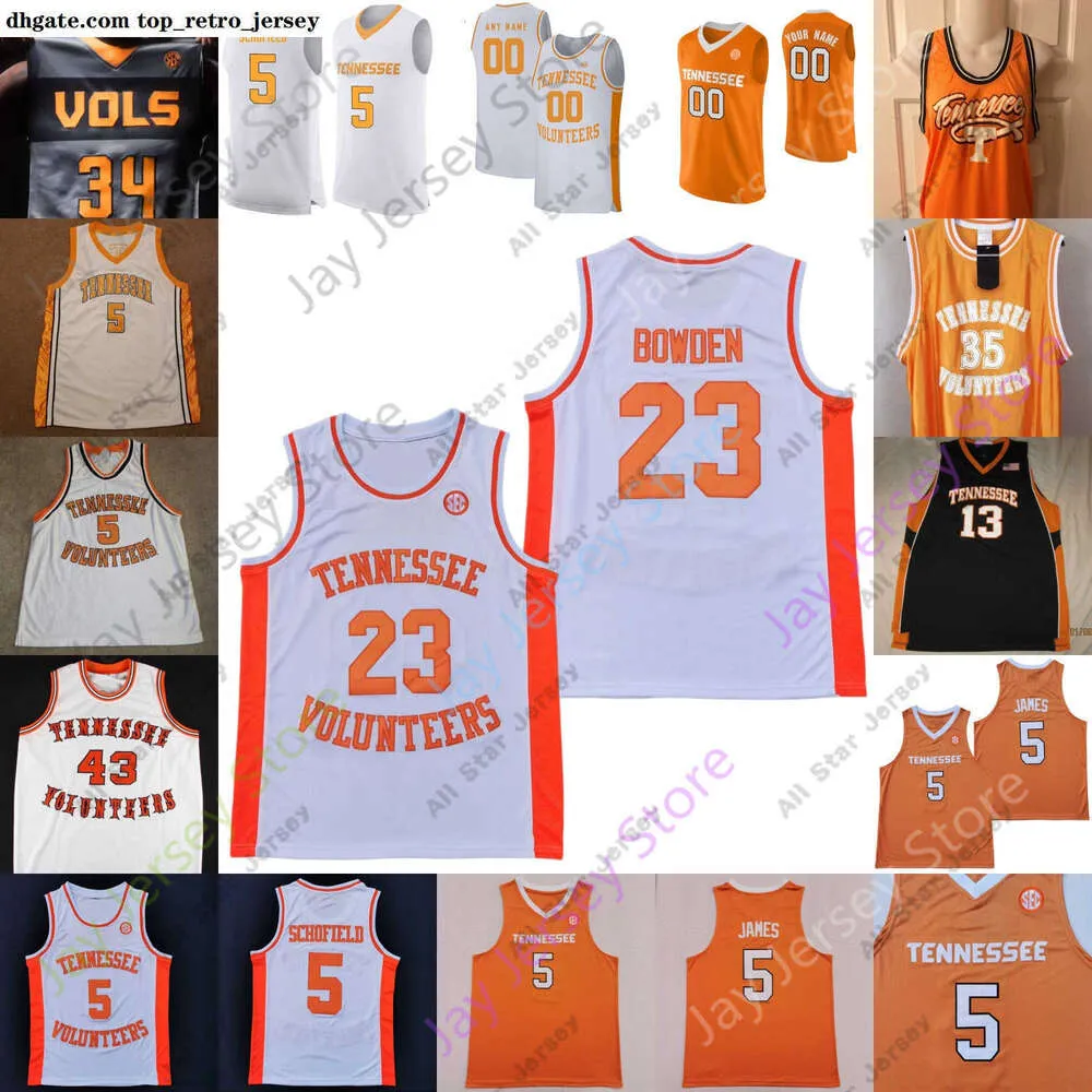 Basketball Jerseys Tennessee Volunteers Basketball Jersey NCAA