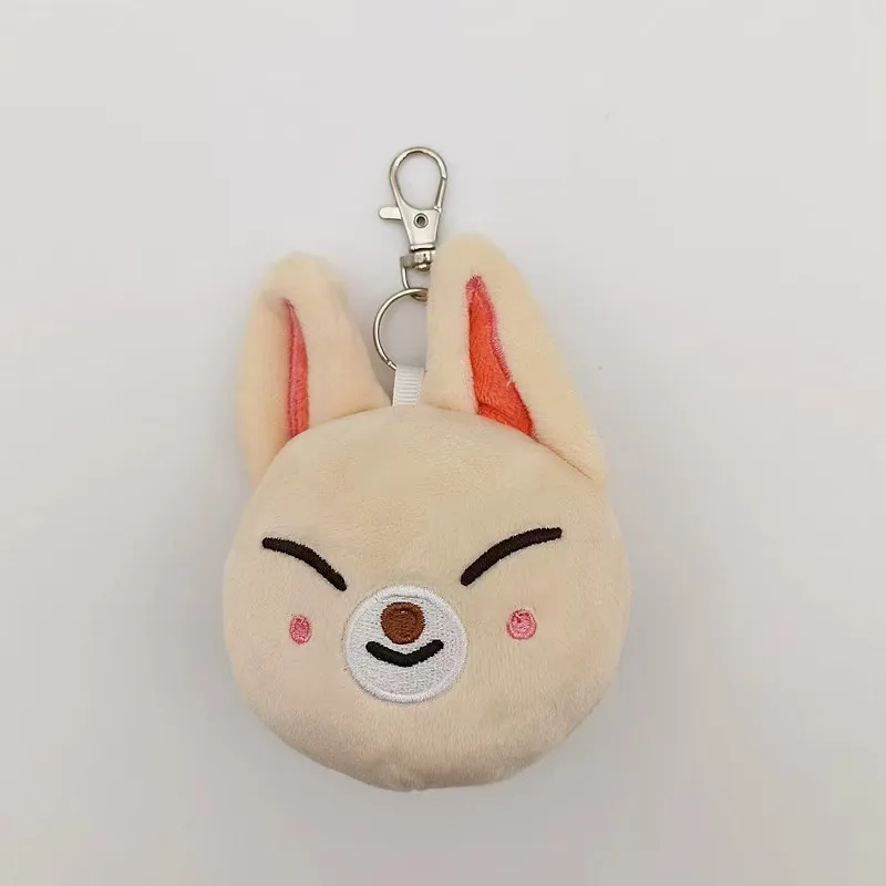 DHgate.com:SKZOO Stray Kids Pendant Plush Stuffed Doll Key