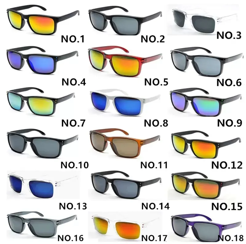 Lyxiga solglasögon UV -skydd män kvinnor solglasögon sommarskugga glasögon utomhus sport cykling glasögon unisex