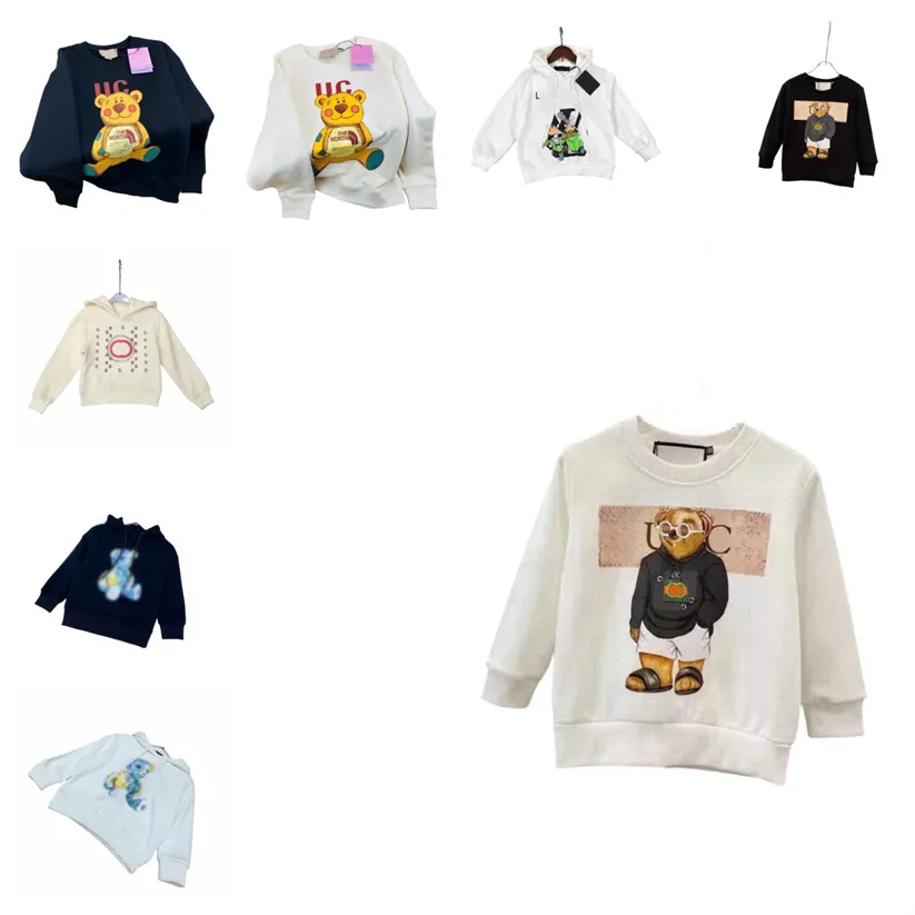 Sweat-shirt à capuche en coton pour enfants, nouvelle mode, pour garçons et filles, pull à capuche, manches longues, vêtements Parent-enfant, printemps/automne, A02