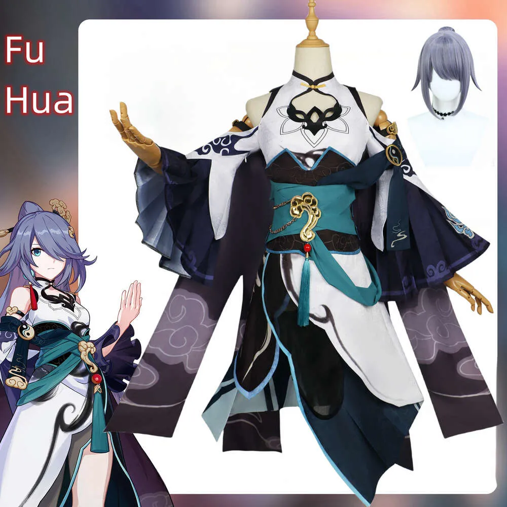 Game Honkai Impact Fu Hua Cosplay Costume Halloween karnawałowy clothescostplay