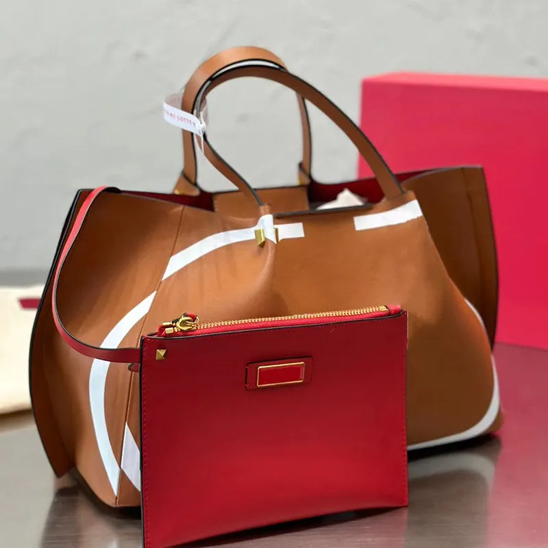 Borse da donna alla moda di design Totes 2023 Borsa da donna in vera pelle di alta qualità con colori giocosi di vendita calda