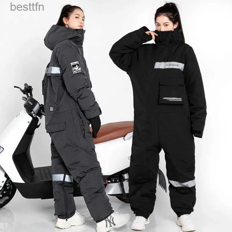 Anderen Kleding 2022 Motorjas Winter Koudbestendig winddicht pak Motor Cross-country uitrusting Skipak voor heren en damesL231007