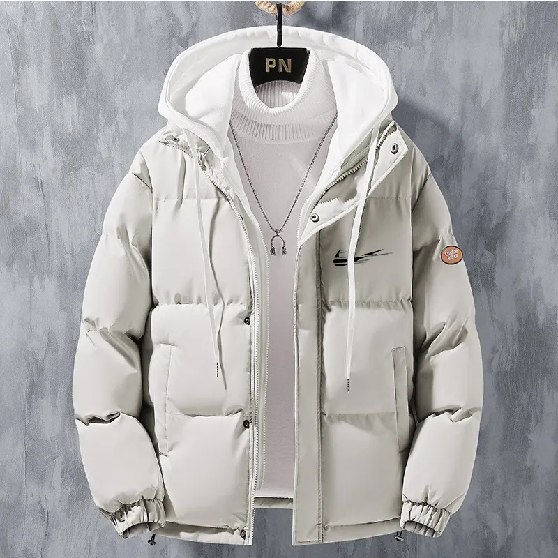 2023 Giacca da uomo firmata con cappuccio Autunno Inverno piumino parka con cerniera Giacca a vento Sport all'aria aperta Cachi nero Cappotti firmati Outwear uomo Donna piumini