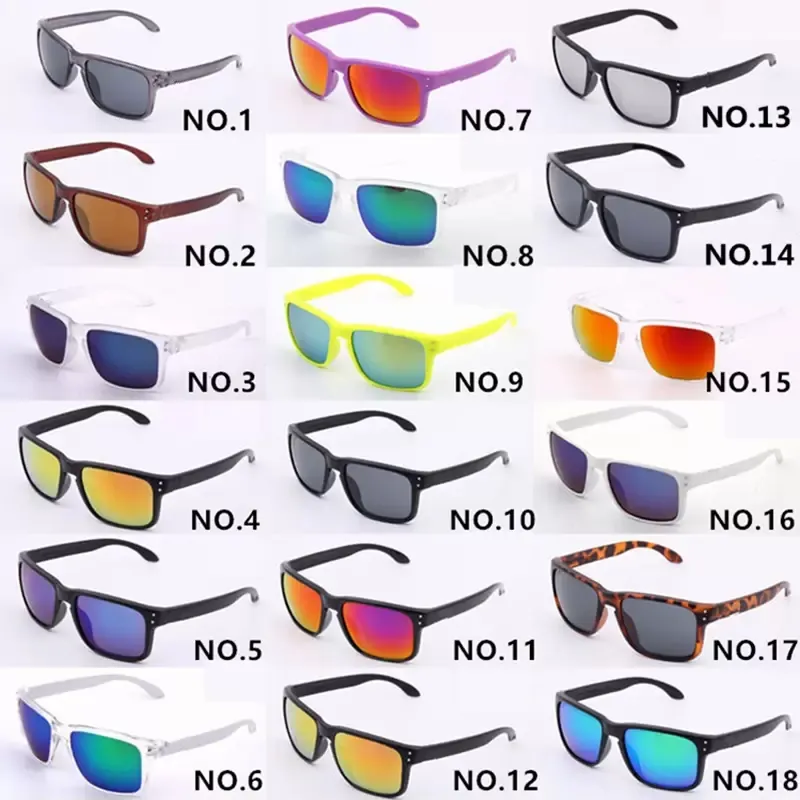 Luksusowe projektanty okularów przeciwsłonecznych dla mężczyzn Summer Fashion Ochrona UV Sport Sport Eyewear Kobiety