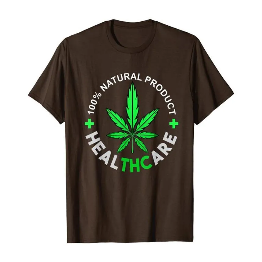 THC Healthcare Fun Pot Leaf T-shirt253a