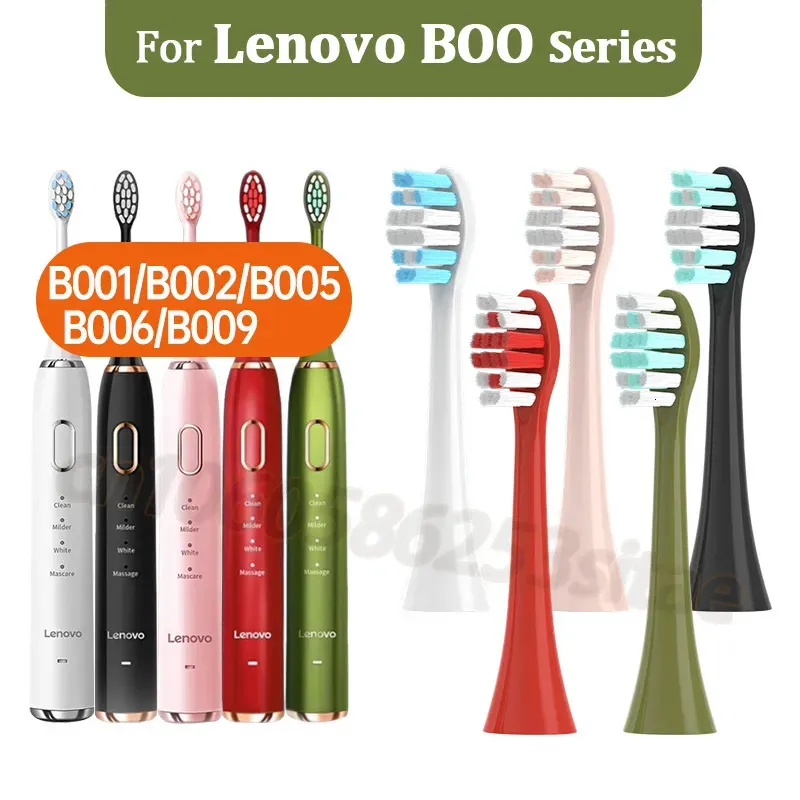 Spazzolini da denti Testa di ricambio Spazzolino da denti per Lenovo LXB001B002B004B005B006B009 Elettrico DuPont Setole Imballaggio sottovuoto 231006